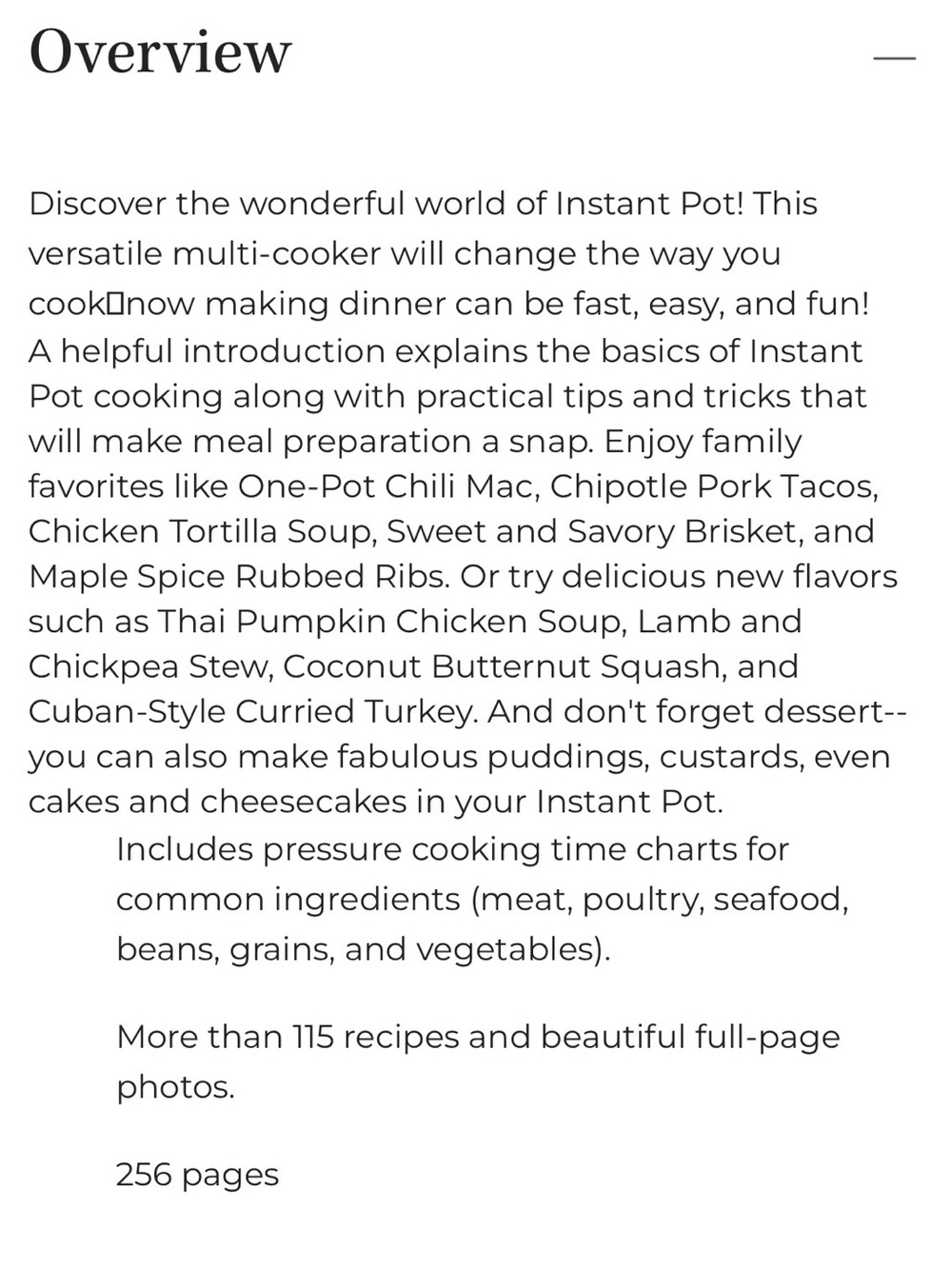 Instant Pot Cookbook - New - Picture 5 of 5